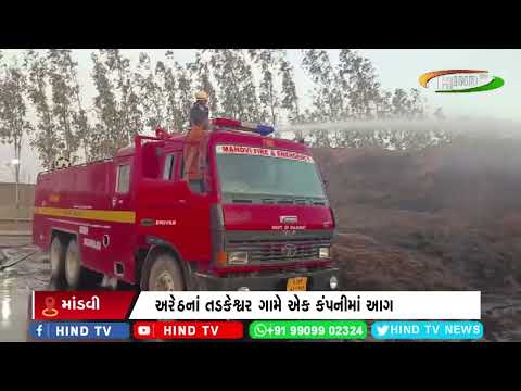 અરેઠનાં તડકેશ્વર ગામે એક કંપનીમાં આગ