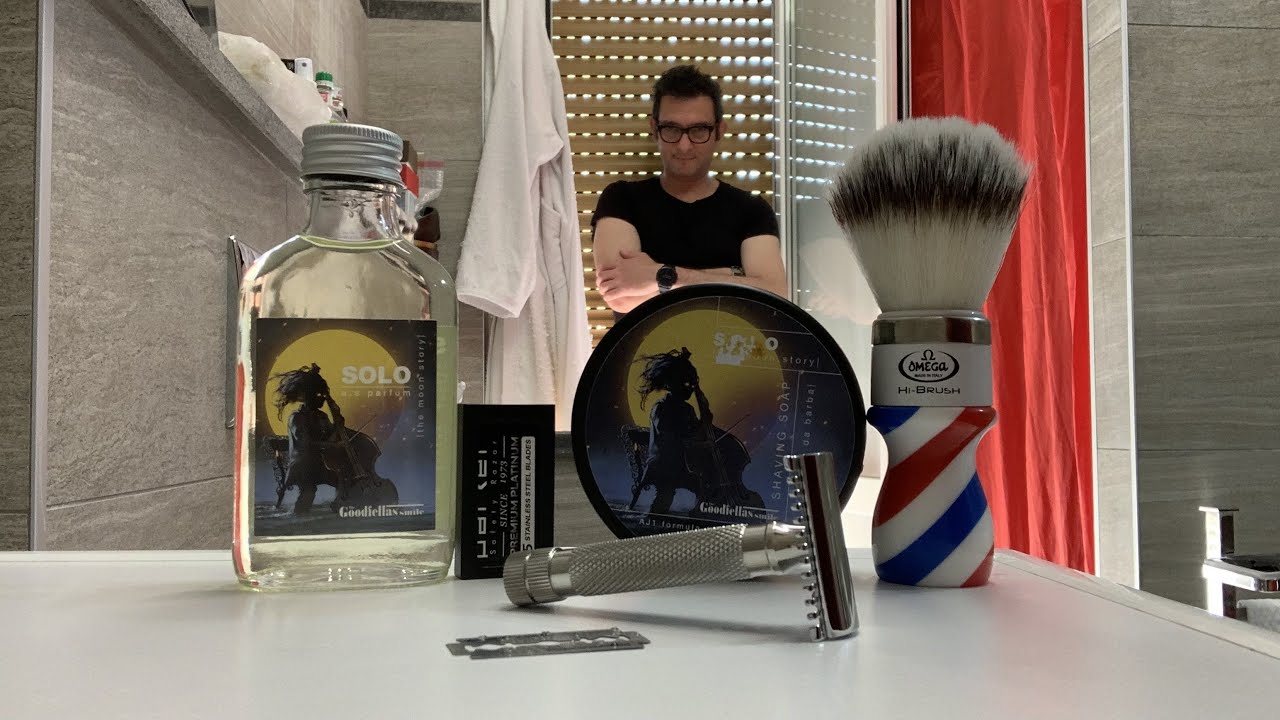 RazoRock Old Type HD - Parker Platinum - Omega Hi-Brush - TGS Solo (the moon story) linea