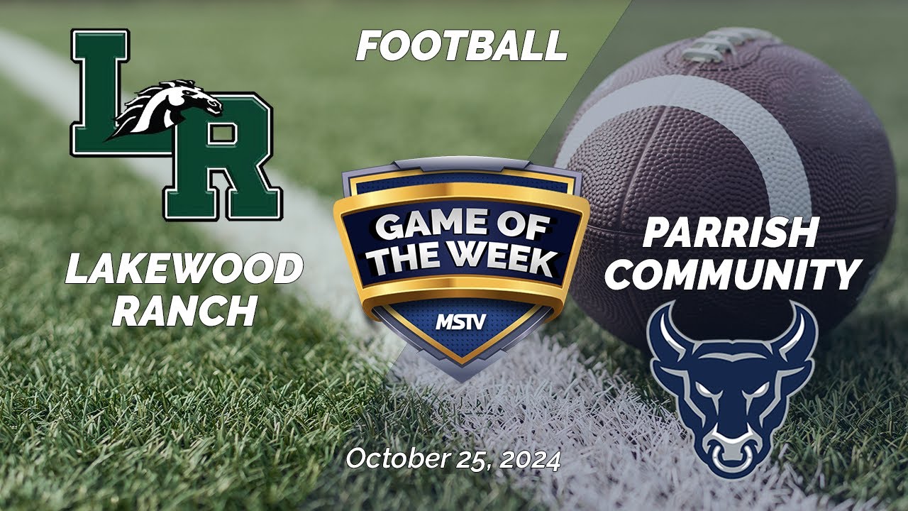 Game of the Week | Lakewood Ranch at Parrish Community | Football - YouTube