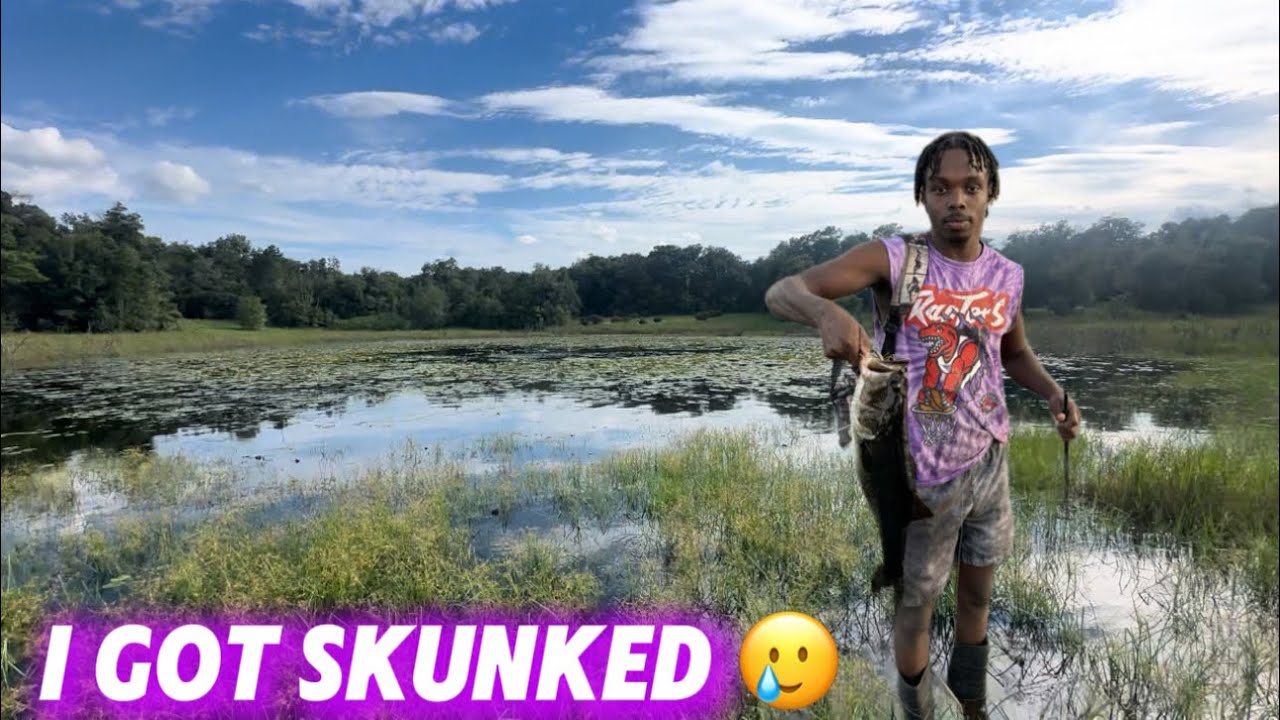 My First Bass Fishing Video! I Got Skunked!