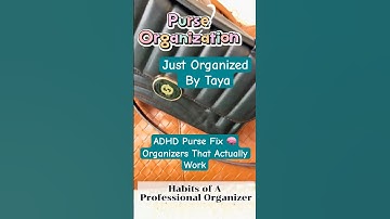 Best Purse Organizers for ADHD Minds 💡 Pro Organizer’s Real Picks That Actually Work