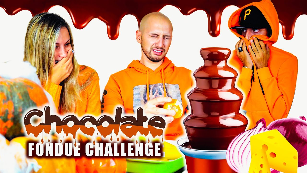 CHOCOLATE FONDUE CHALLENGE **HALLOWEEN EDITION**
