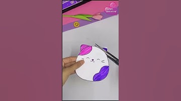 How to make squishy without cotton 😃| Amazing idea | Marahmallow squishy | Paper squishy #shorts