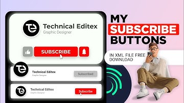Subscribe button xml alight motion✓Subscribe button animation alight motion✓youtube subscrib buttons