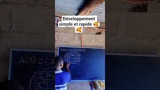 méthode simples pour le développement #نفيسه #maths #اولادك #mathematics #الخطير #algebra