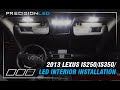 Lexus IS250/IS350/F-Sport LED Interior How To Install 3rd Gen 2013-Present