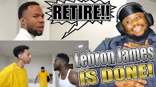 RDCWorld1 How LeBron Was in the Locker Room After Getting Swept by the Nuggets | Dairu Reacts