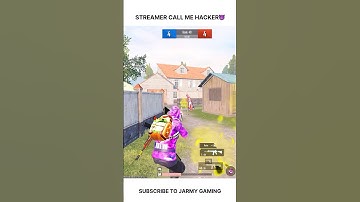 Streamer Call Me Hacker 😈 What happened after that ? #bgmi #pubgmobile #shorts #youtubeshorts