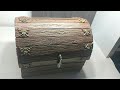 Как сделать сундук из картона своими руками. Cardboard chest.