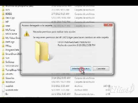 Como Borrar Archivos que Windows no Permite Borrar - YouTube