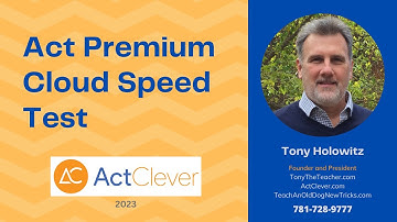 Act Premium Cloud Speed Test | APC First Looks