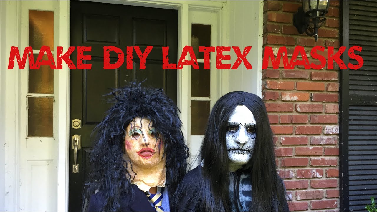 Wwwmonstertutorialscom How To Make A Latex Mask Tutorial YouTube