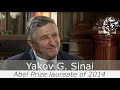 The Abel Prize Interview 2014 with Yakov G. Sinai