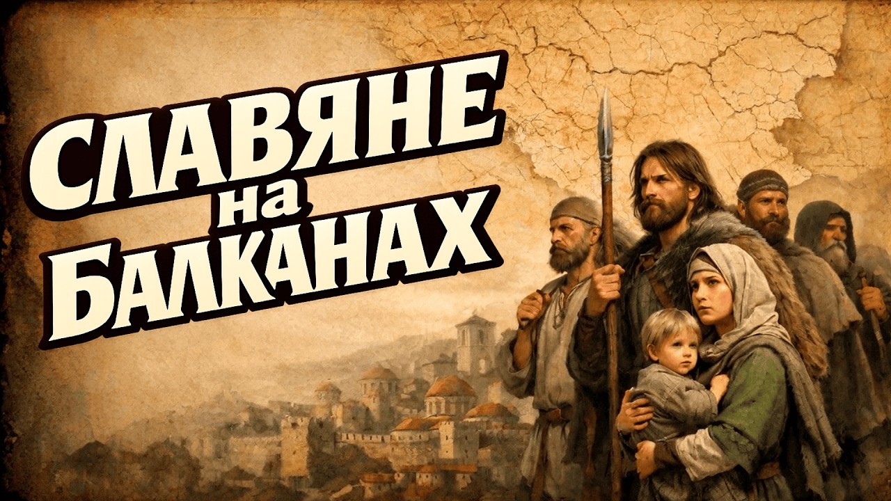 Как СЛАВЯНЕ пришли на Балканы?