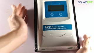 SolarEpic DuoRacer Series ——MPPT Dual Battery Solar Charge Controller