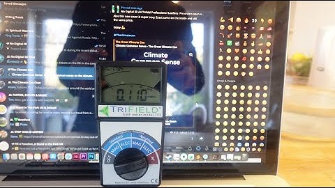 Low Radiation Devices Introduction - The TF2 Meter And Different Laptop Radiation Levels Compared