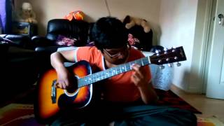 Pahi Rama Chandra Thaygaraja Keerthana play on Guitar by Master Hruthik Ketepalli