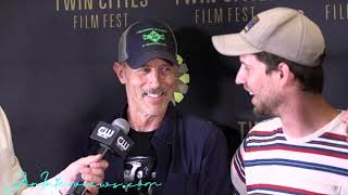 Jon Heder (Napoleon Dynamite) on getting hit in the face by a steak from Jon Gries (Uncle Rico) Net Worth