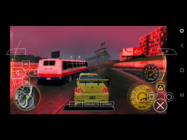 Midnight Club 3 PSP: Cruise Rage with Evo VIII 