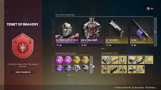 Destiny 2 Loading into the Tower with the new update.