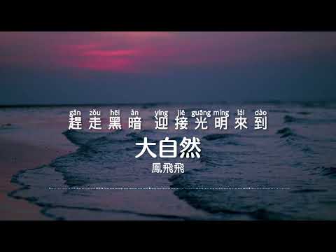 鳳飛飛-大自然『我們在這自然裡生活趕走黑暗迎接光明來到』【動態歌詞 Lyrics】
