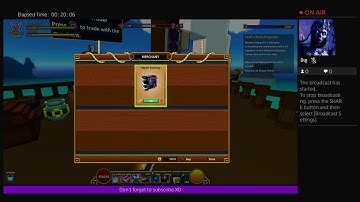 PS4 EU TROVE | Farming u9 air gems come join