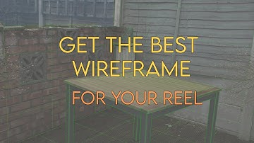 Get The Best Wire Frame For Your Show Reel