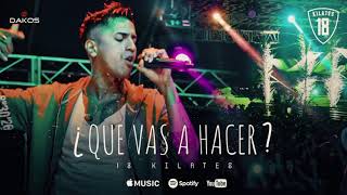 18 Kilates - ¿Que vas a hacer? (Audio Oficial) chords