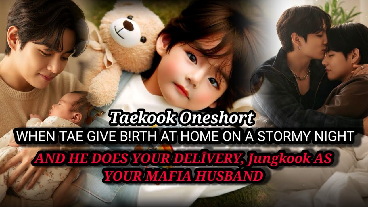 Taekook Oneshort | WHEN TAE GIVE B*RTH AT HOME ON A STORMY NIGHT.... Part [1/2] #taehyung #taekook 