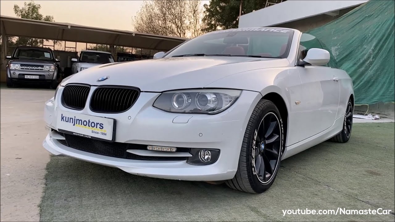 BMW 3 Series 330d Convertible 2012- ₹31 lakh | Real-life review - YouTube