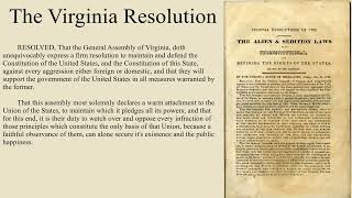 Famous The Virginia Resolution by James Madison Wealth