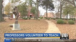 Professors Volunteer To Teach