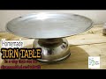 How to make Turntable for cake decoration at home||Homemade cake turnable/dine and decor