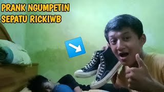 Prank Ricki Wb Ngumpetin Sepatu Dia Sdane Marah Hahaha gonewrong