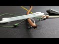 Fishing tool | the tutorial on tying the swivel in the middle of the fishing line