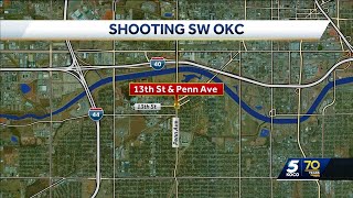 Shooting outside southwest OKC business sends man to hospital