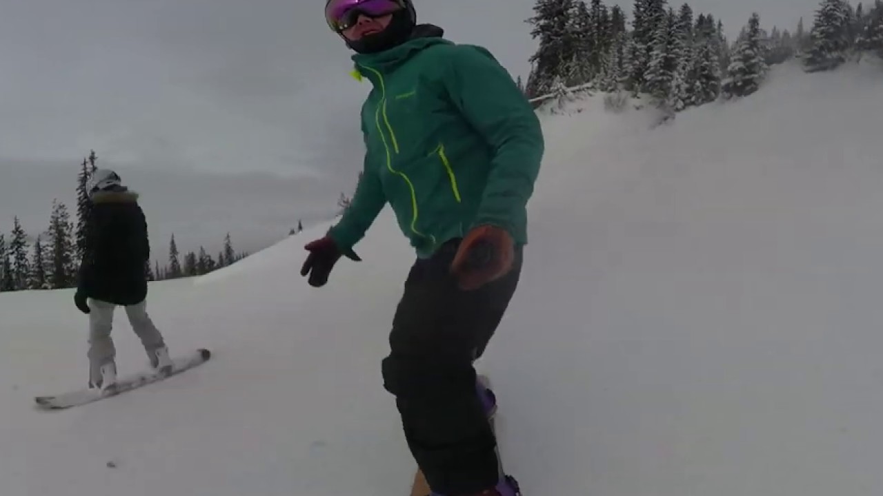 Following skinny skier non cut 20181228 - YouTube