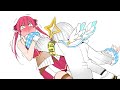 【手描き】マリン船長がホロメン達とプロレスをした結果。。【宝鐘マリン/切り抜き漫画(4話目)/ホロライブ】