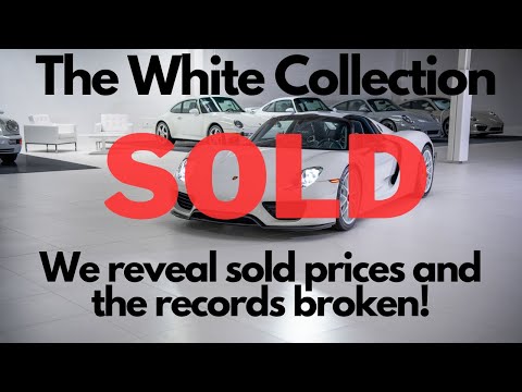 The White Collection - Porsche Values Revealed. Records broken plus the one or two that got away