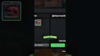 SOLD LAGI MEGALODON MUTASI EMAS #fishit #games #shorts