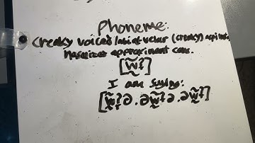 (Phone) [w̰̃ˀ̞] creaky voiced labial-velar (creaky) aspirated nasalized approximant consonant