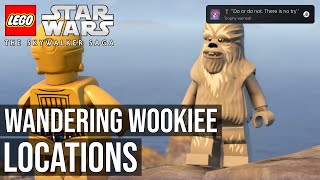 Wheres The Wookiee? Challenge All Wandering Wookiee Locations - Lego Star Wars The Skywalker Saga