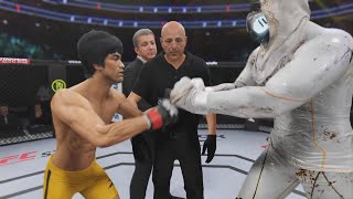 Bruce Lee Vs. Mystery Ninja - Ea Sports Ufc 4 - Epic Fight 🔥🐲