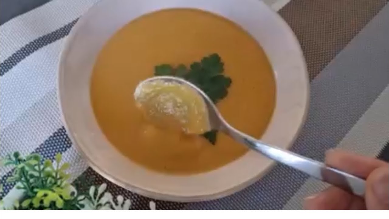 شوربة خضار صحية سريعة التحضير دون لحم ولا دواجن أكلة شتوية 