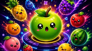 Can I Reach the Watermelon? | Fruit Merge Gameplay 🍏 #FruitMerge #MobileGaming #FruitGame 