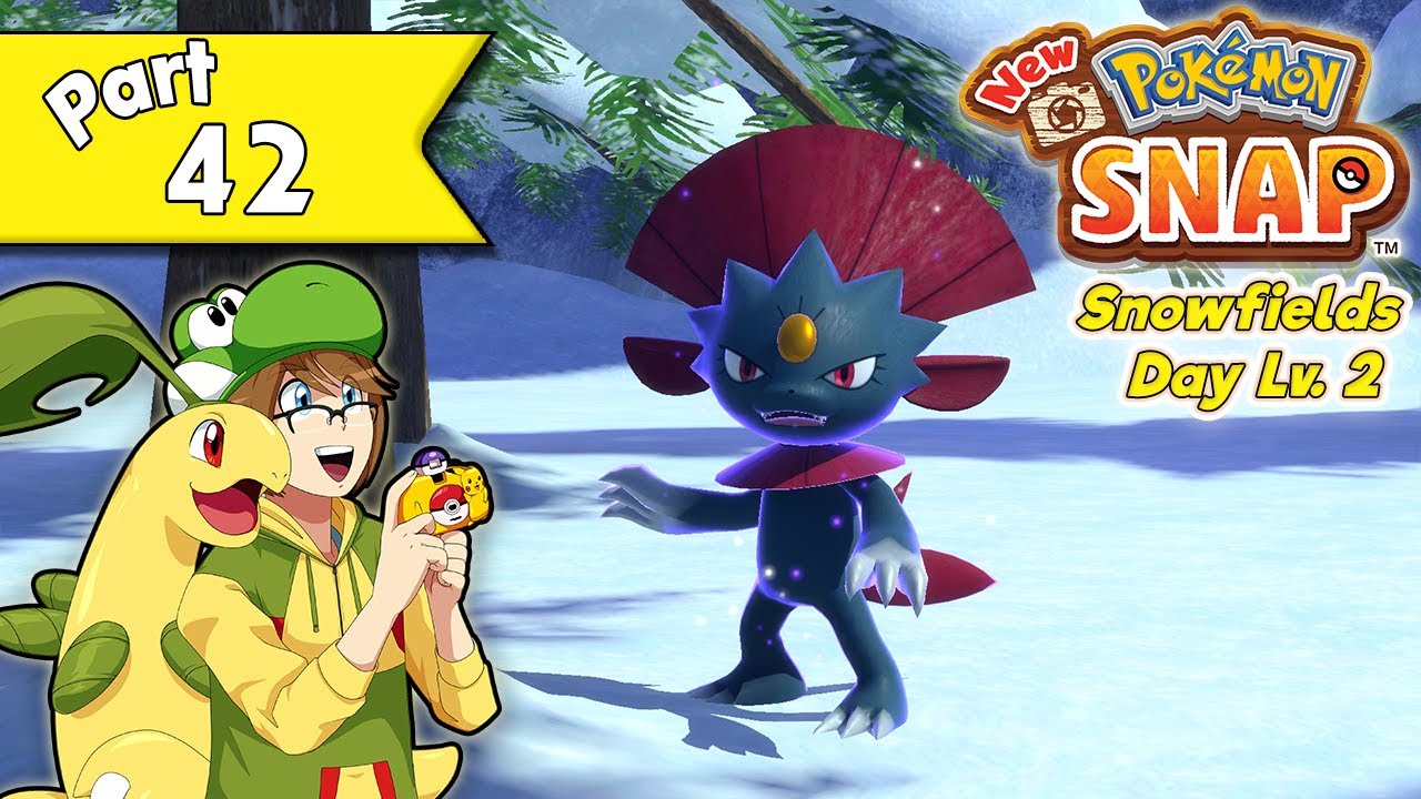 New Pokemon Snap walkthrough (w/ commentary) Part 42 - Shiver Snowfields (Day) Lv. 2 + Secret Path!