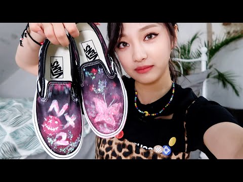 반짝✨반짝✨커스텀 신발🦋 | SYNK TIME with NINGNING