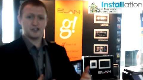 Showing the Elan g! system