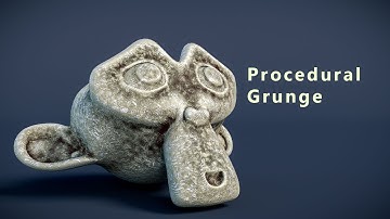 Procedural Grunge Shader in Cycles