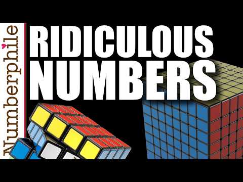 Entirely Ridiculously Big Numbers Numberphile